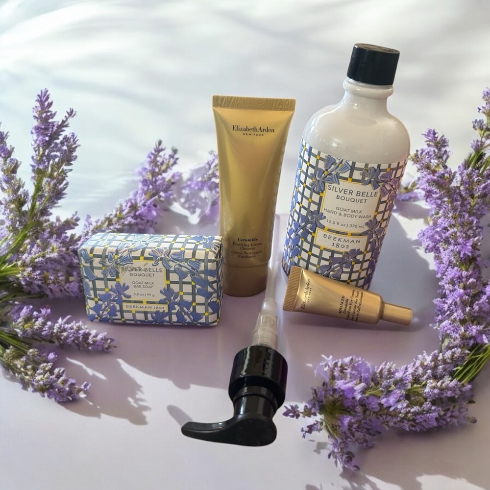Elizabeth‎ Arden and Beekman 1802 Makeup Remover & Skincare Set